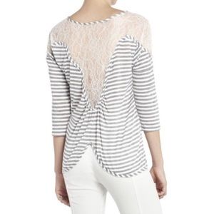 Back Lace BCBG blouse